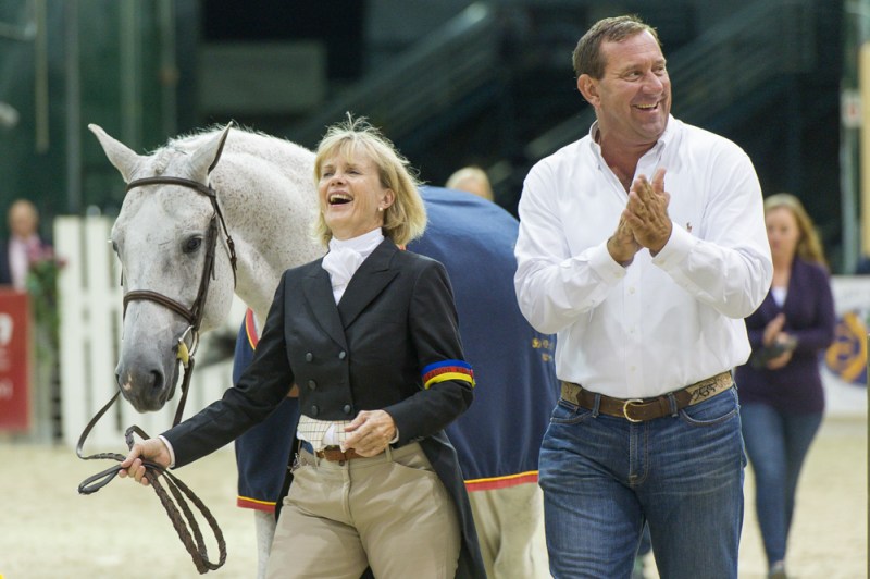 Polly Sweeney and Archie Cox at the 2013 Capital Challenge Horse Show